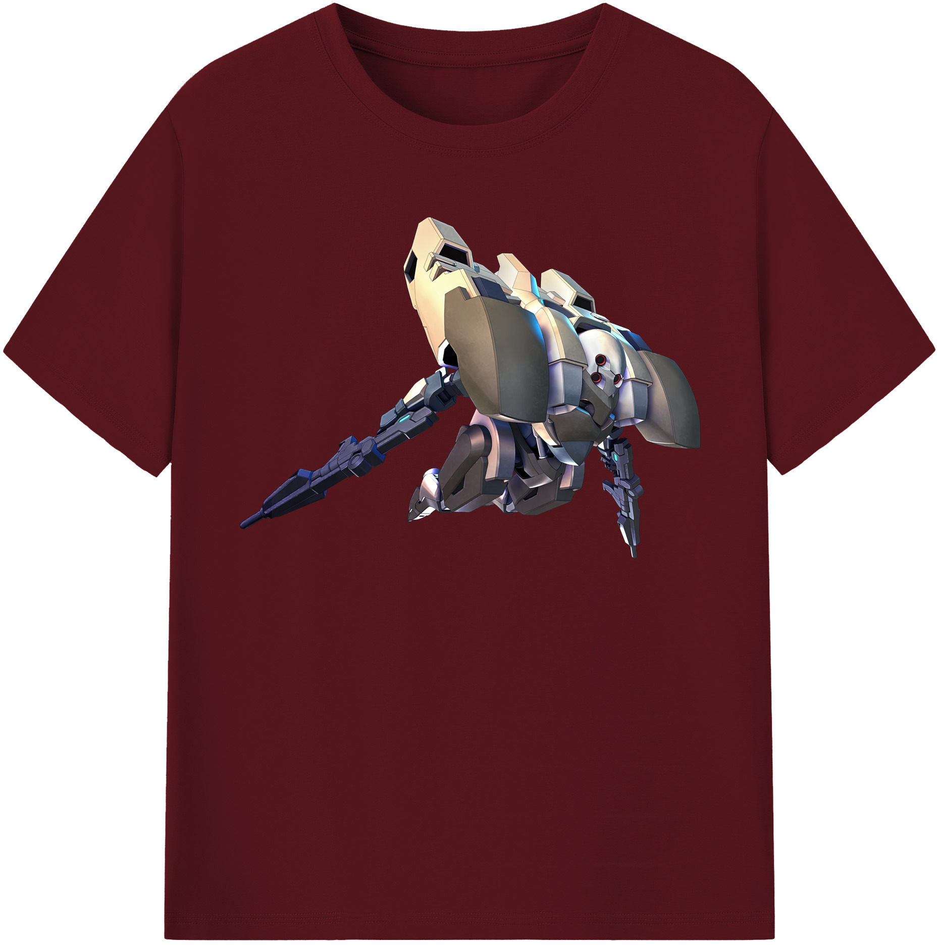 （画像用） 機動戦士ガンダム Mobile Suit Gundam 綿100％半袖Tシャツ（フロントプリント）